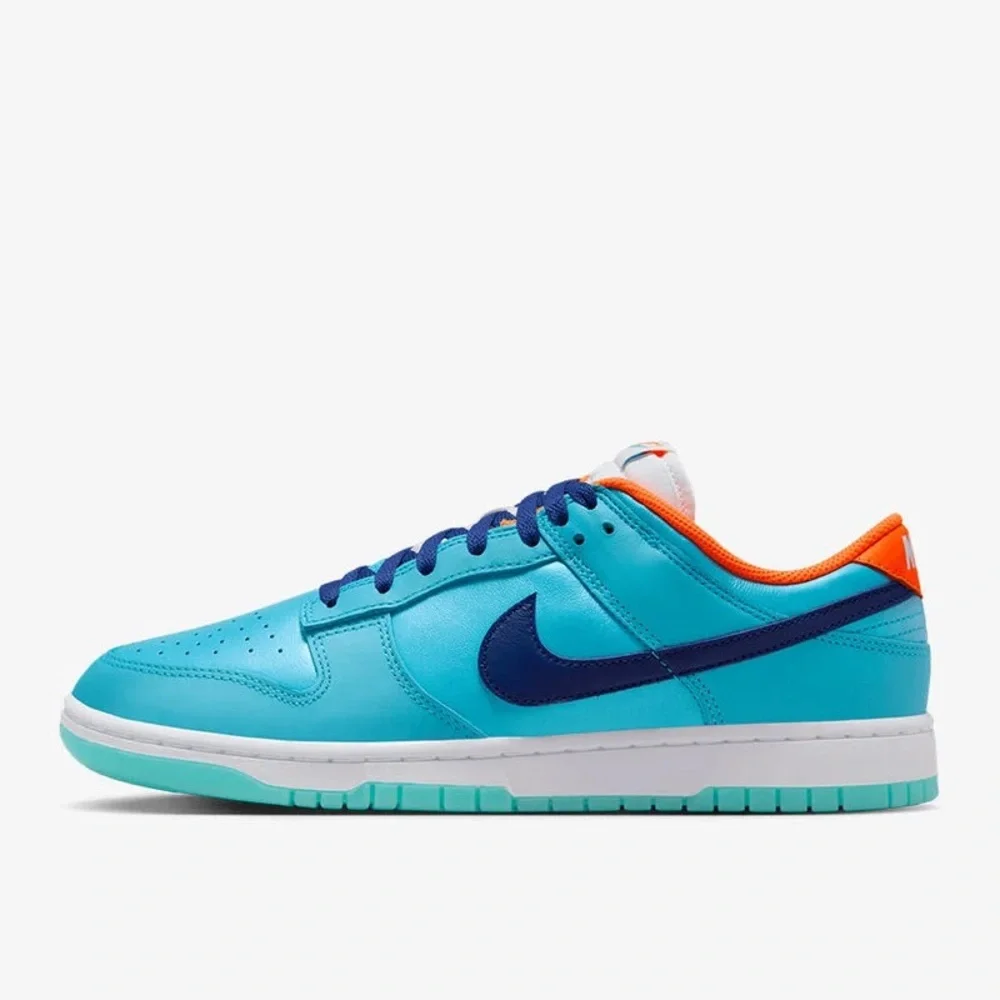 Size 12 - Nike Dunk SE Low Baltic Blue Total Orange Men’s Shoes HQ1538 416
